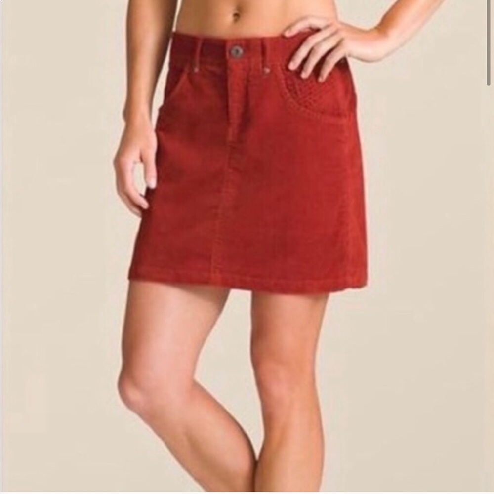 | Athleta | kaleidoscope corduroy skirt. Size 8.